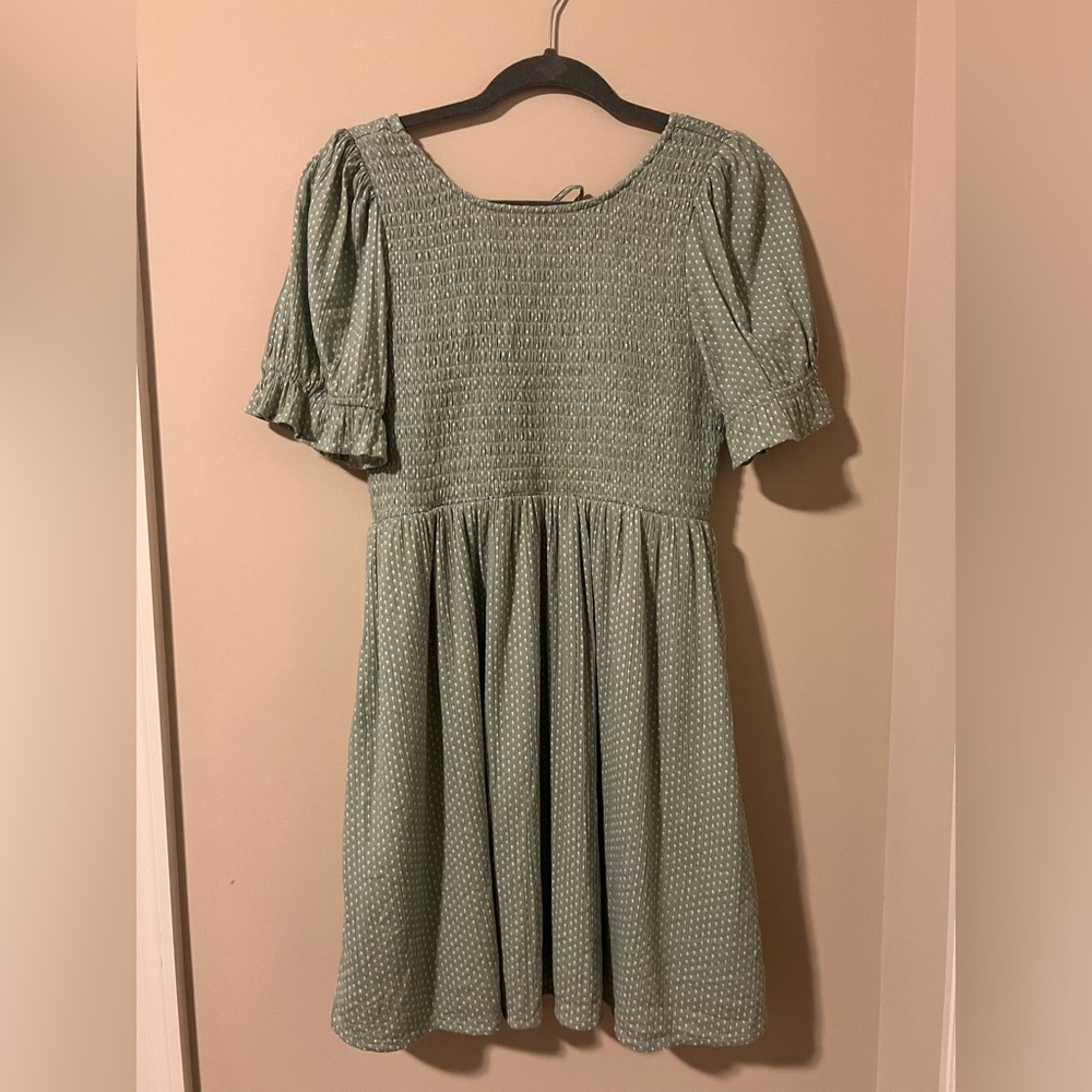 AE smocked babydoll dress